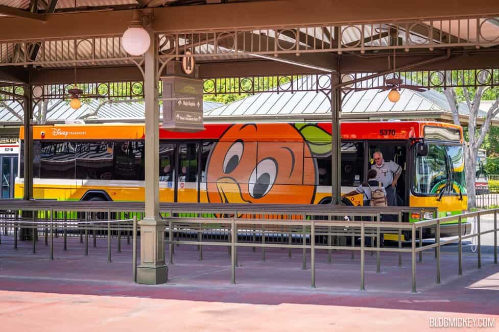 New Orange Bird Bus Wrap Debuts at Walt Disney World